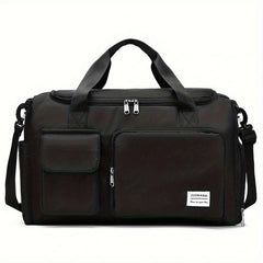 Large Storage Sports Bag Zipper Portable Luggage Handbag Duffle Bag