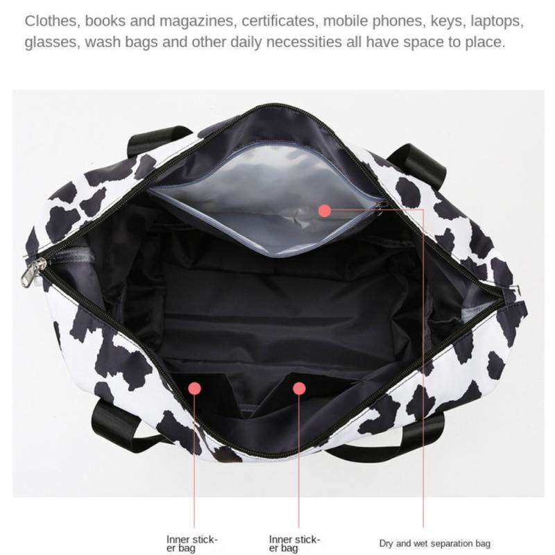 Large Capacity Tote Storage Pouch Dacron Lightweight Luggage Bag