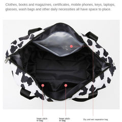 Large Capacity Tote Storage Pouch Dacron Lightweight Luggage Bag