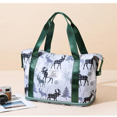 Large Capacity Tote Storage Pouch Dacron Lightweight Luggage Bag