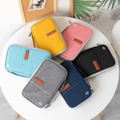Waterproof Document Bag RFID Blocking Passport Holder Ticket Holder