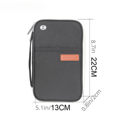 Waterproof Document Bag RFID Blocking Passport Holder Ticket Holder