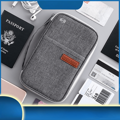 Waterproof Document Bag RFID Blocking Passport Holder Ticket Holder