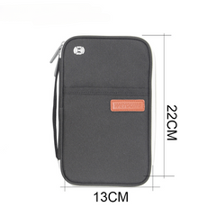 Waterproof Document Bag RFID Blocking Passport Holder Ticket Holder