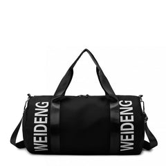 Minimalist Yoga Handbag Solid Sports Bag Large Capacity Overnight Bag