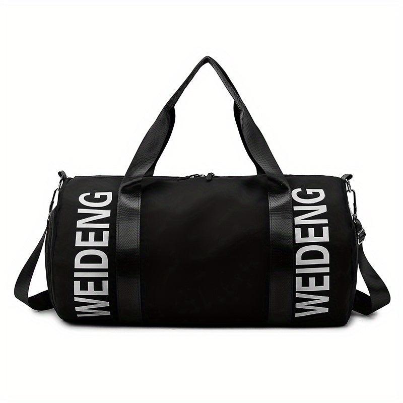 Minimalist Yoga Handbag Solid Sports Bag Large Capacity Overnight Bag
