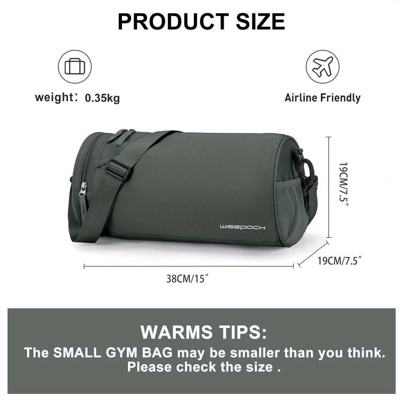 Large Capacity Waterproof Travel Duffle Bag Weekender with Shoe Compartment