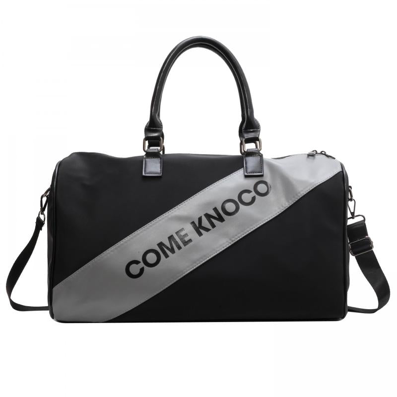Sporty Zipper Handbag Gym Duffel Bag
