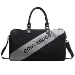 Sporty Zipper Handbag Gym Duffel Bag