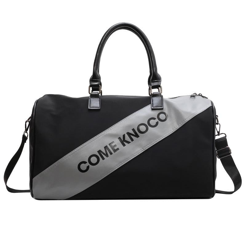 Sporty Zipper Handbag Gym Duffel Bag