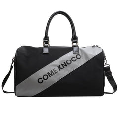 Sporty Zipper Handbag Gym Duffel Bag