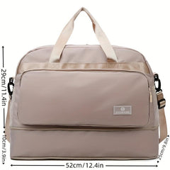 Large Capacity Travel Duffle Bag Sports Handbag