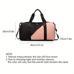 Large Capacity Sport Shoulder Bag Gym Fitness Bag Overnight Bag