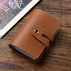 RFID Credit Card Holder 24 Slots PU Leather Holder