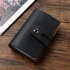 RFID Credit Card Holder 24 Slots PU Leather Holder