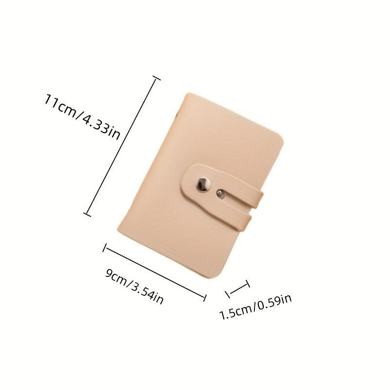 RFID Credit Card Holder 24 Slots PU Leather Holder