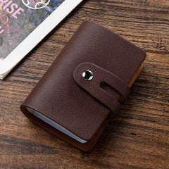 RFID Credit Card Holder 24 Slots PU Leather Holder