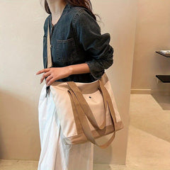 Large Capacity Canvas Crossbody Bag All Match