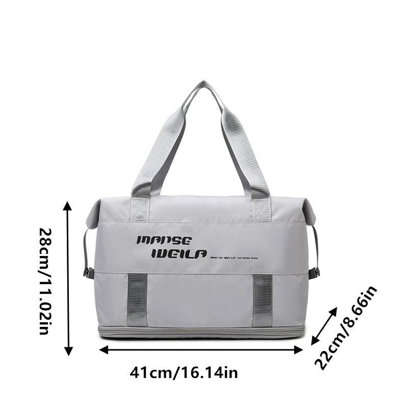 Foldable Duffle Bag Sports Fitness Gym Carry On Weekender Travel Accessories