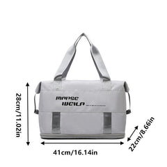 Foldable Duffle Bag Sports Fitness Gym Carry On Weekender Travel Accessories
