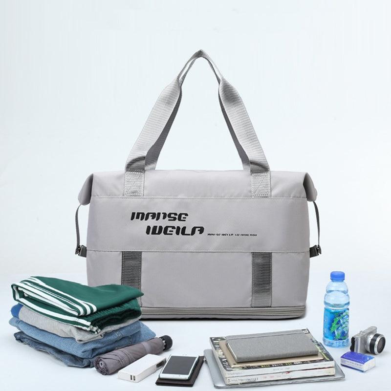 Foldable Duffle Bag Sports Fitness Gym Carry On Weekender Travel Accessories