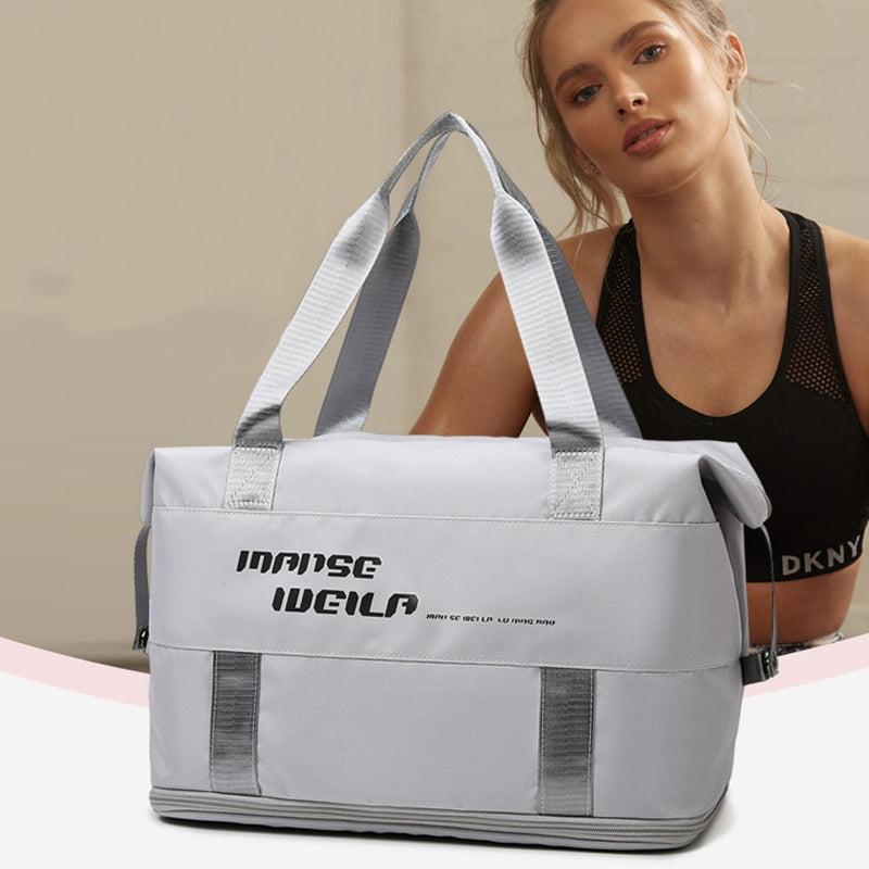 Foldable Duffle Bag Sports Fitness Gym Carry On Weekender Travel Accessories