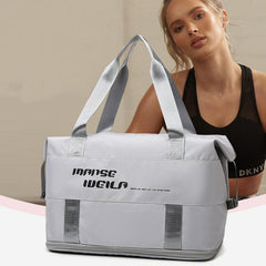 Foldable Duffle Bag Sports Fitness Gym Carry On Weekender Travel Accessories
