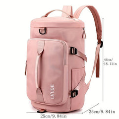 Large Capacity Travel Storage Backpack Duffle Bag