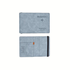 RFID Blocking Passport Card Holder Sleeve for Travel