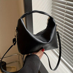 Versatile Crossbody Bag & Purse for Women, Casual PU Leather Shoulder Bag