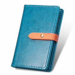 Phone Back Sticker Card Holder Wallet PU Leather Credit Card Case