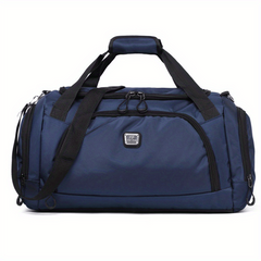 Large Duffle Bag Lightweight Luggage Shoe Compartment Travel Storage