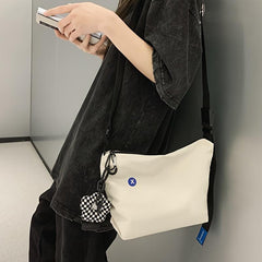 Casual Large Capacity Shoulder Bag Nylon Crossbody Bag All Match Hobo Bag
