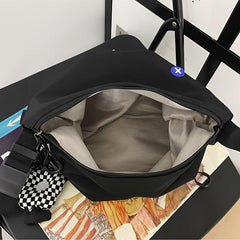 Casual Large Capacity Shoulder Bag Nylon Crossbody Bag All Match Hobo Bag