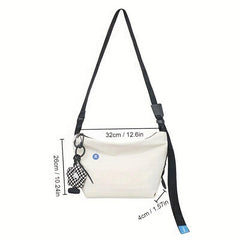 Casual Large Capacity Shoulder Bag Nylon Crossbody Bag All Match Hobo Bag