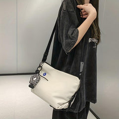 Casual Large Capacity Shoulder Bag Nylon Crossbody Bag All Match Hobo Bag