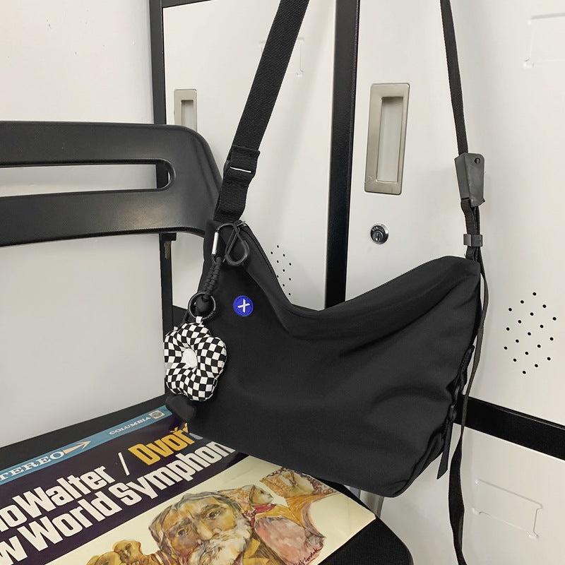 Casual Large Capacity Shoulder Bag Nylon Crossbody Bag All Match Hobo Bag