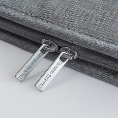 Large Capacity Document Storage Bag with Bill Clip