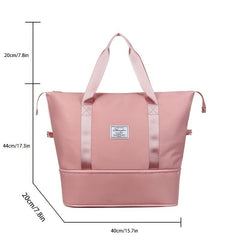 Travel Luggage Zipper Bag Portable Handbag Duffel Organizer