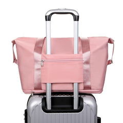 Travel Luggage Zipper Bag Portable Handbag Duffel Organizer