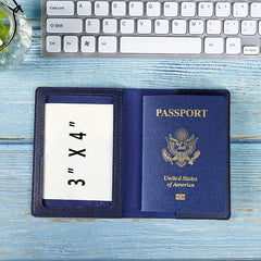 Classic Passport Holder Protective Case Document Holder