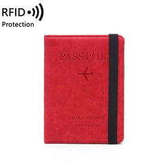 RFID Anti theft Passport Holder Functional Document Folder