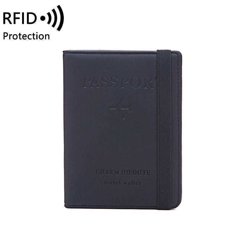 RFID Anti theft Passport Holder Functional Document Folder