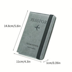 RFID Anti theft Passport Holder Functional Document Folder