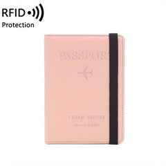 RFID Anti theft Passport Holder Functional Document Folder