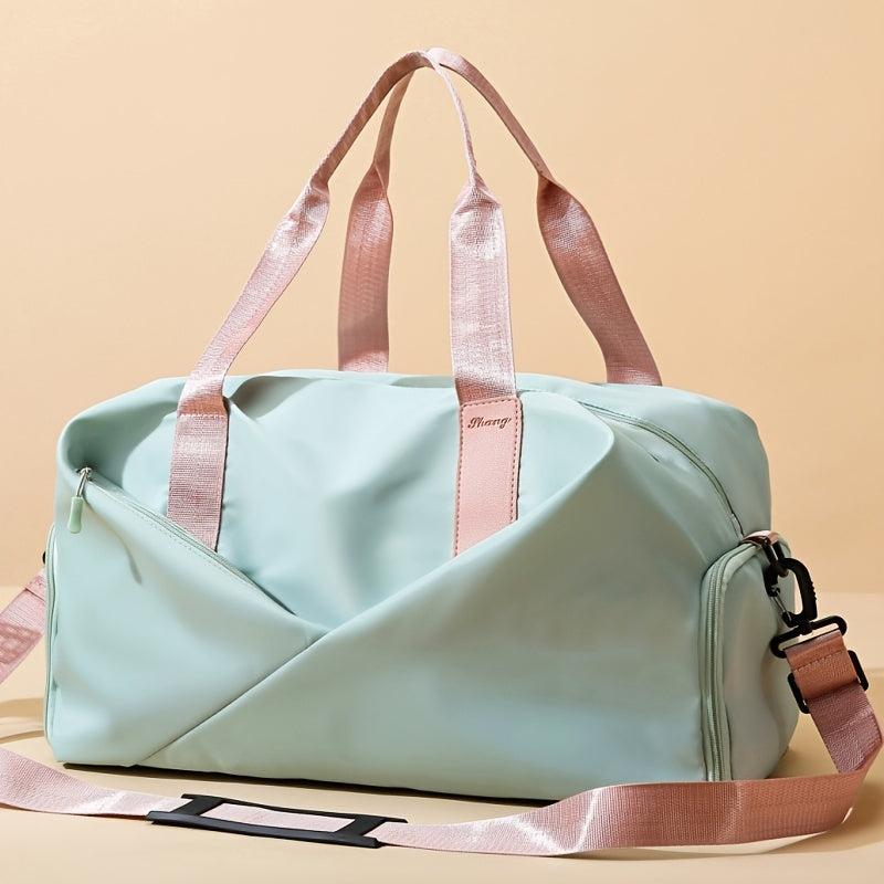 Portable Lightweight Sports Handbag with Clutch Pouch