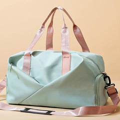Portable Lightweight Sports Handbag with Clutch Pouch