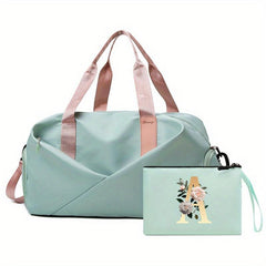 Portable Lightweight Sports Handbag with Clutch Pouch