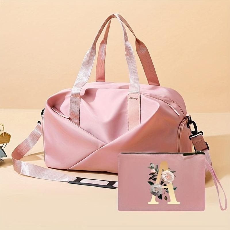 Portable Lightweight Sports Handbag with Clutch Pouch