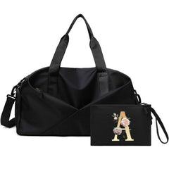 Portable Lightweight Sports Handbag with Clutch Pouch